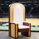 Illustration for article titled New York Should Be Ashamed of the Heinous Chair It Built for the Pope